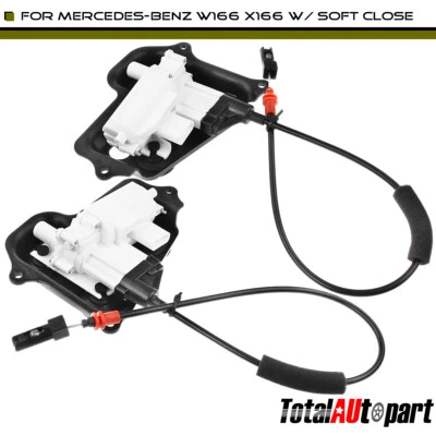 2x Actuador de cerradura de puerta delantero izquierdo y derecho para Mercedes-Benz W166 X166 GL350 GL450 Foto 1 de 4