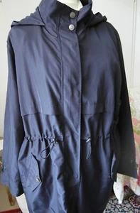 Damen Zabaione Funktions -Parka Regenjacke Mantel blau Gr.46- 48 neu o Etikett - Bild 1 von 11