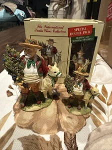 THE INTERNATIONAL SANTA CLAUS COLLECTION JOLA SVEINAR (SPECIAL DOUBLE PACK) NIB - Picture 1 of 1