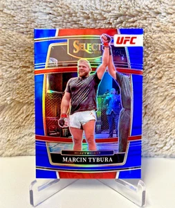 2022 Panini Select UFC - Marcin Tybura Blue Prizm Concourse - #89 - Picture 1 of 2