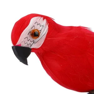 Garden Fake Macaw Parrot Plastic Feather Bird Home & Garden Garden Decor - Bild 1 von 9