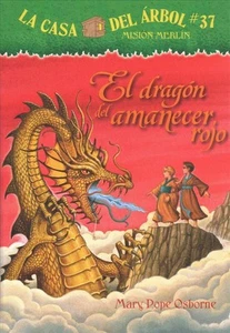 El Dragn del Amanecer Rojo by Mary Pope Osborne (Spanish) Paperback Book - Picture 1 of 1