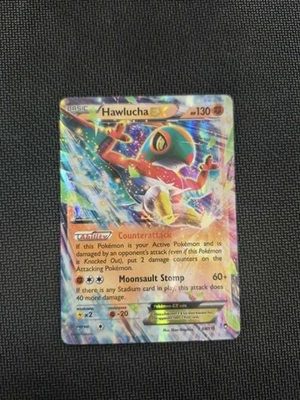 Hawlucha Ex 64/111 - Ultra Rare Holo - Furious Fists - Image 1 of 2