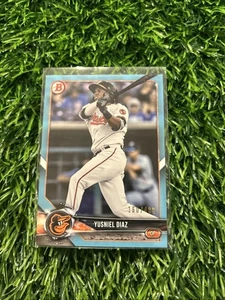 Bowman Draft Sky Blue 2018 #BD-7 Yusniel Diaz /499 Orioles A94 - Foto 1 di 2