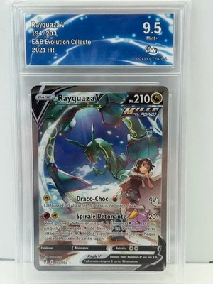Carte Pokemon - Rayquaza V FA 194/203 Evolution Celeste - PCA 9.5 FR - Photo 1/2
