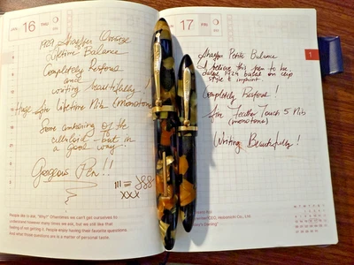 Sheaffer Balance 1929 Oversize Lifetime + Petite Feather Touch #5 RESTORED - Image 1 of 4