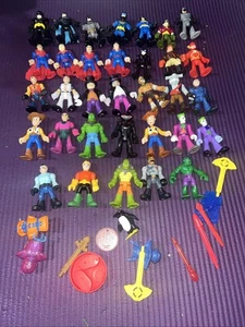 Lot Of (30) Random Various Imaginext Figures Figurines - Picture 1 of 10