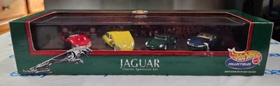 Juego de 4 autos deportivos clásicos Jaguar serie 2 Hot Wheels Foto 1 de 4