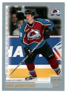 Dave Andreychuk - Colorado Avalanche (Hockey Card) 2000-01 O-Pee-Chee # 157 MT - Picture 1 of 1