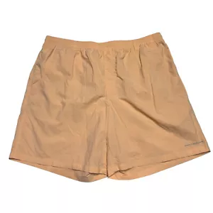 Columbia PFG Backcast III Water Shorts Swim Trunks Mens XL Orange Drawstring - Picture 1 of 6
