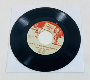 Jackie Rhett 45 Don’t Let His Name Go Down / I’ve Got To Make The Journey EX H1 - Picture 1 of 2