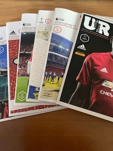 Manchester United Home Football Programmes 2016/2017 #78 - select from dropdown - Picture 1 of 49