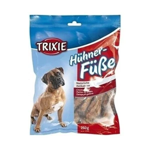 Trixie delicious Dried Chicken Feet, Strengthen your dog?s jaw muscles, 250g - Picture 1 of 8