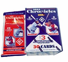PANINI 2023 Chronicles Baseball Blaster Bo Cards but Box Damaged