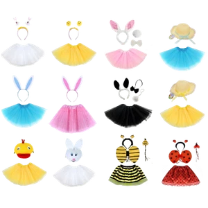 Easter Fancy Dress Tutu Animal Costume Kids Girls Ladies Halloween Party Outfit - Picture 1 of 7