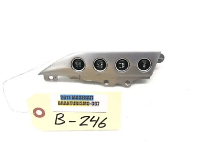2008-2012 MASERATI GRANTURISMO S M145 TRACTION SPORT CONTROL SWITCH PANEL OEM - Image 1 of 4