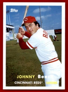 2010 Topps Vintage Legends Collection #VLC18 Johnny Bench. - Picture 1 of 2