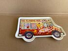 The Flaming Pig Food Truck Glazed Ceramic Plate 6.5" Wide