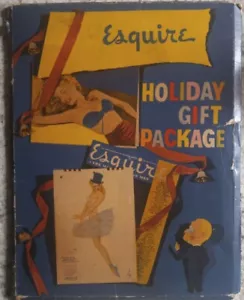 De colección 1946 Esquire Varga calendario completo 12 meses con paquete de regalo de vacaciones - Imagen 1 de 14