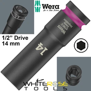 Wera Deep Impact Socket Impaktor 1/2" Drive Zyklop 8790 C 14mm x 83mm Long - Picture 1 of 6