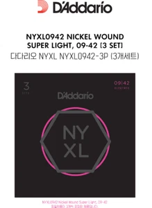 Cuerdas para guitarra eléctrica D'Addario NYXL0942 3P (3 juegos) - Imagen 1 de 2