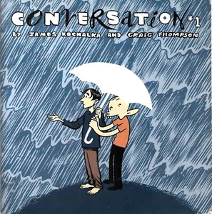 Conversation #1 - James Kochalka & Craig Thompson - Top Shelf Comics 2004 1st Pr - Bild 1 von 2