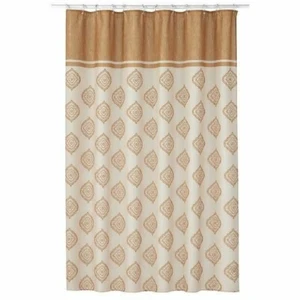 ESTATE CROSCILL "SONATA" SHOWER CURTAIN 70" X 72" 1pc FABRIC NIP BEAUTIFUL - Picture 1 of 7