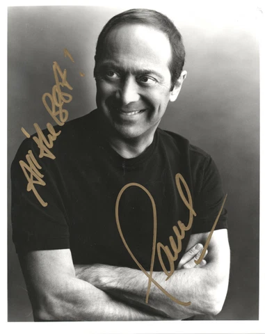 PAUL ANKA - Signed 10x8 Photograph - MUSIC - SINGER Cover