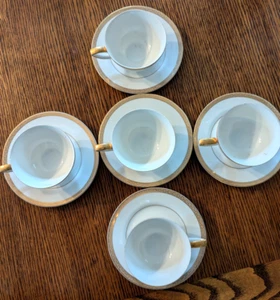 Mikasa Olympus 8386 Lot of 5 Cups & Saucers 3 Sets Available Nice!!! - Picture 1 of 11