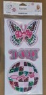 Dolly Parton Fabric Patches Butterfly Dolly Logo Disco Ball Sew or Iron Lot of 3