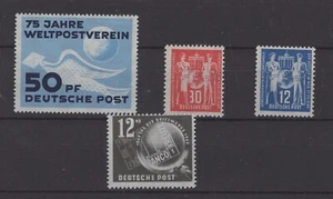 (WH23515) GDR/DDR - 1949, YEARSET, MI 242/45 MNH, CV €46, SEE SCANS - Picture 1 of 2