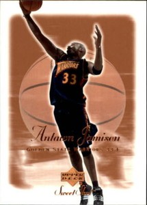 2001-02 Sweet Shot Basketball #25 Antawn Jamison