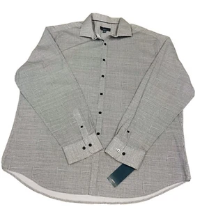 Camisa para Hombres NNT Talla 48 Manga Larga Cuello Abotonado Top Informal/Negocios Nueva con Etiquetas - Imagen 1 de 12