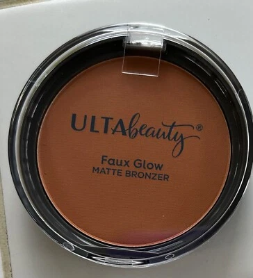 New ULTA Beauty Faux Glow Matte Bronzer - Medium Full Size .39 oz - Image 1 of 2