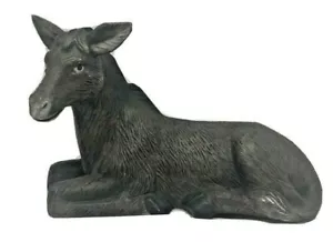Kirkland Signature Porcelain Nativity Set 75177 Donkey Replacement Figure Piece - Picture 1 of 5