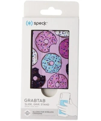 Soporte y soporte para teléfono Speck GrabTab - rosa Donutworry Foto 1 de 4