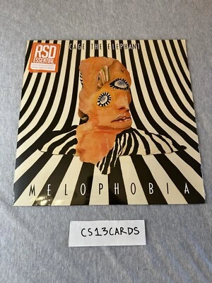 Cage The Elephant – Melophobia LP NEW Clear Vinyl White Smokey Swirl RSD In Hand - Image 1 of 4