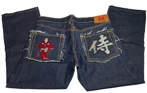 RMC Red Monkey Company Herren Jeans Denim bestickt blau Größe 36 - Bild 1 von 19