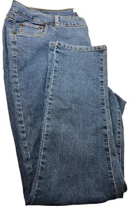 Woman Within Jeans Womens Size 20W Blue Medium Wash Denim Stretch Pockets - Picture 1 of 9