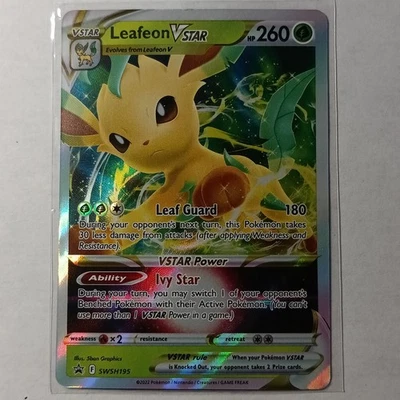 Leafeon VSTAR SWSH195 SWSH: Sword & Shield Promo Cards - Image 1 of 2