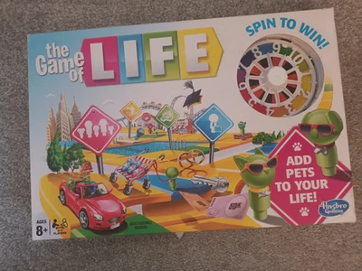 Hasbro Gaming The Game Of Life Pets  Board Game 2017 Complete Spin To Win - Image 1 of 4