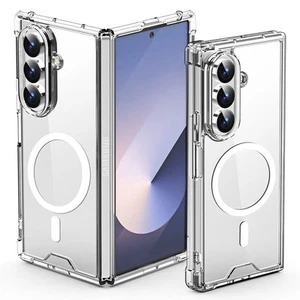 Coque pour Samsung Galaxy Z Fold7 5G Transparente MagSafe Antichoc Bumper Cover (2025) - Photo 1 sur 10