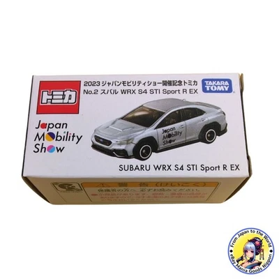 Tomica No.2 SUBARU WRX S4 Sport R EX Japan mobility show Motor Show w/Box Unused - Image 1 of 2