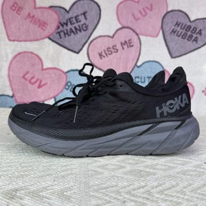 Talla 7 - Hoka One Hombres Clifton 8 1119393 BBLC Negro Zapatos para Correr Tenis - Imagen 1 de 10
