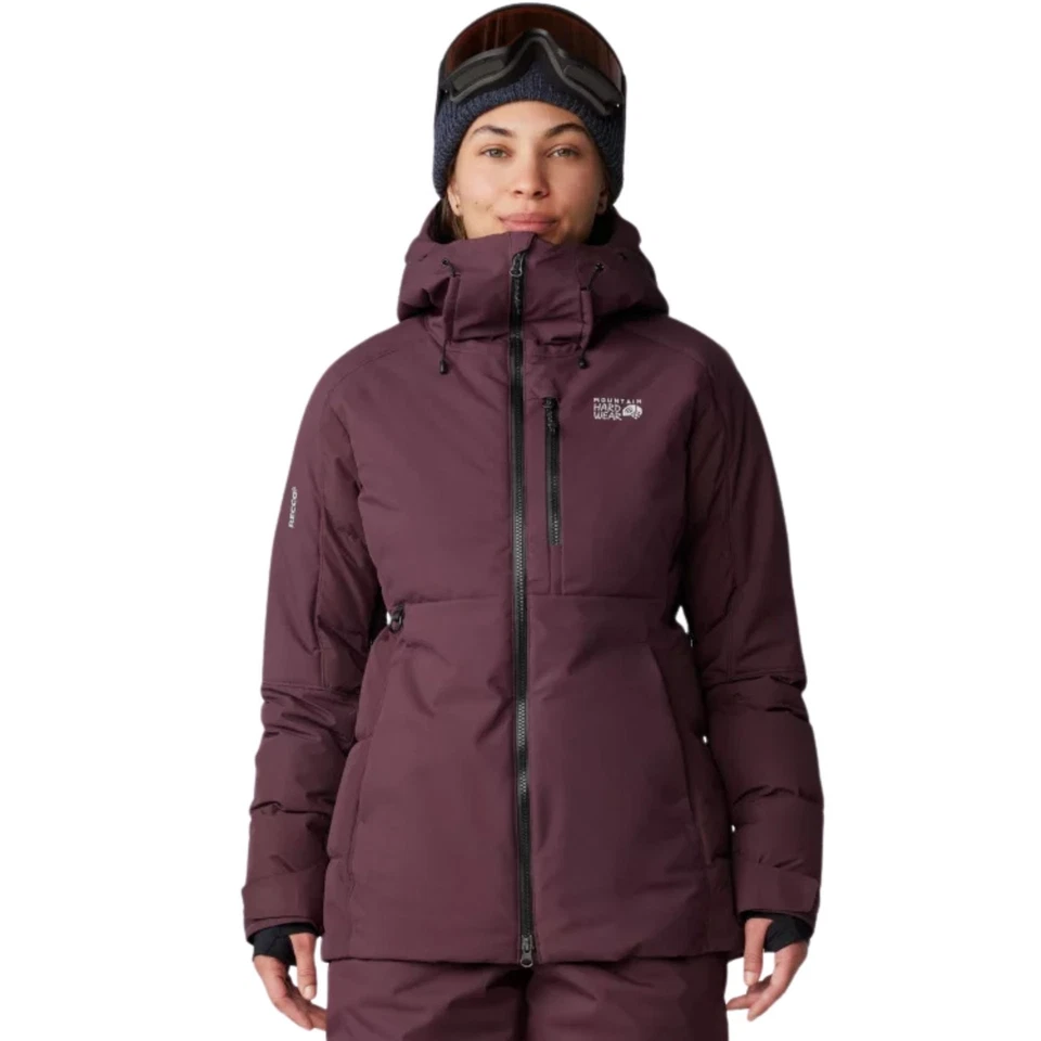 Mountain Hardwear Powder Maven Down Women's Winter Jacket, Blackberry, X-Small - Image 1 of 4
