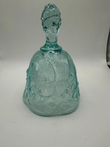 Vintage Fenton Blue Opalescent Lilly of the Valley Bell 5" Tall Excellent - Picture 1 of 7