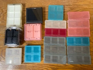 18x Nintendo DS Spiel Aufbewahrungshüllen - Kunststoff Snap Cases Official NDS (ABC) - Bild 1 von 1