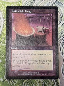 MTG Battlefield Forge FOIL English Apocalypse Edition Card - Picture 1 of 6