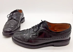 Shipton & Heneage Black Brogue Shoes - UK Size 10 - EU Size 44 - Picture 1 of 9
