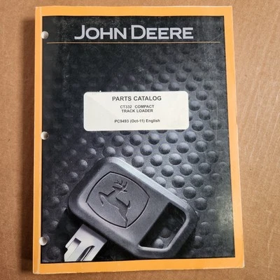 Minicarregadeira John Deere Ct332 catálogo de peças Co.pact carregadeira de esteira - Imagem 1 de 4